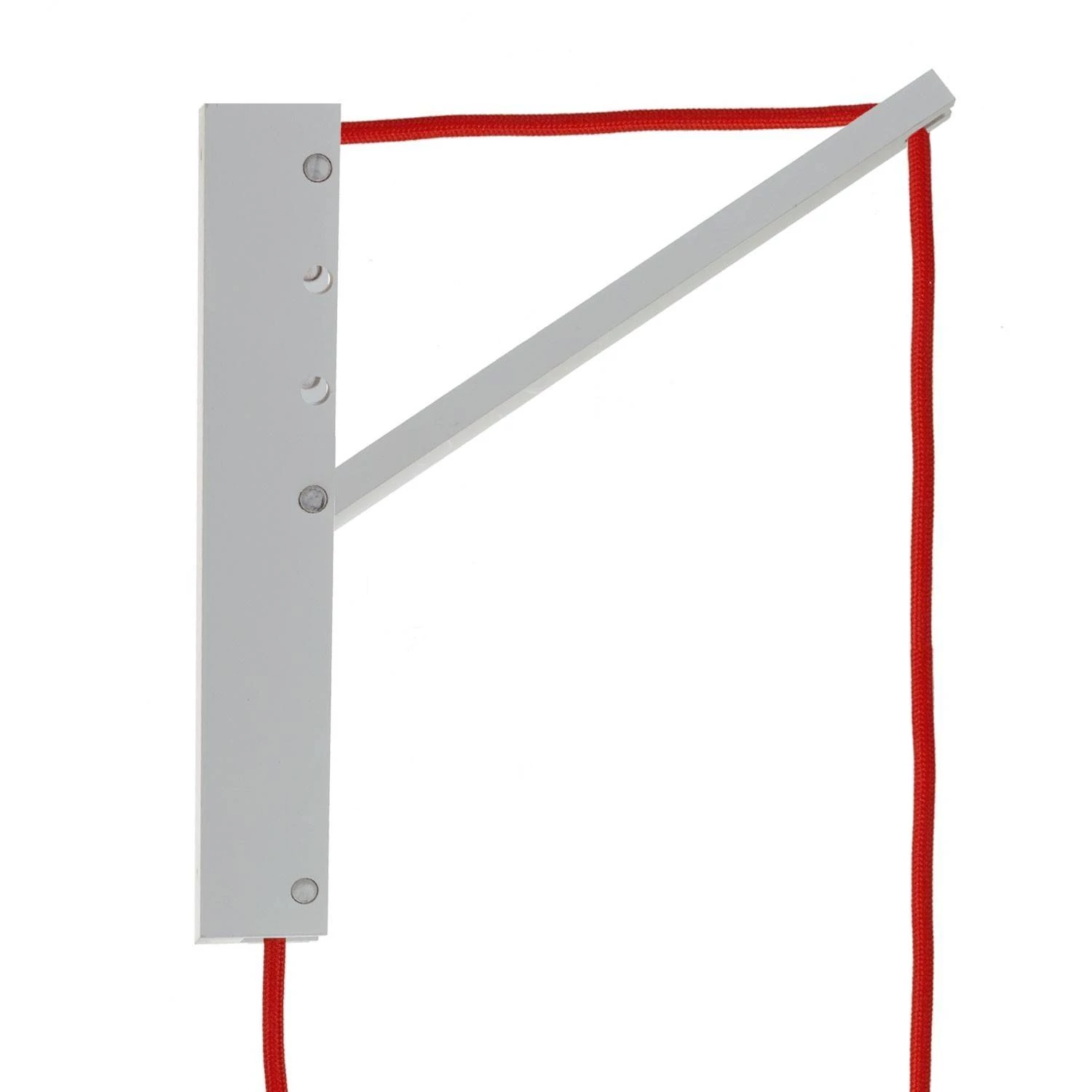 Pinocchio, soporte de pared orientable para lámparas