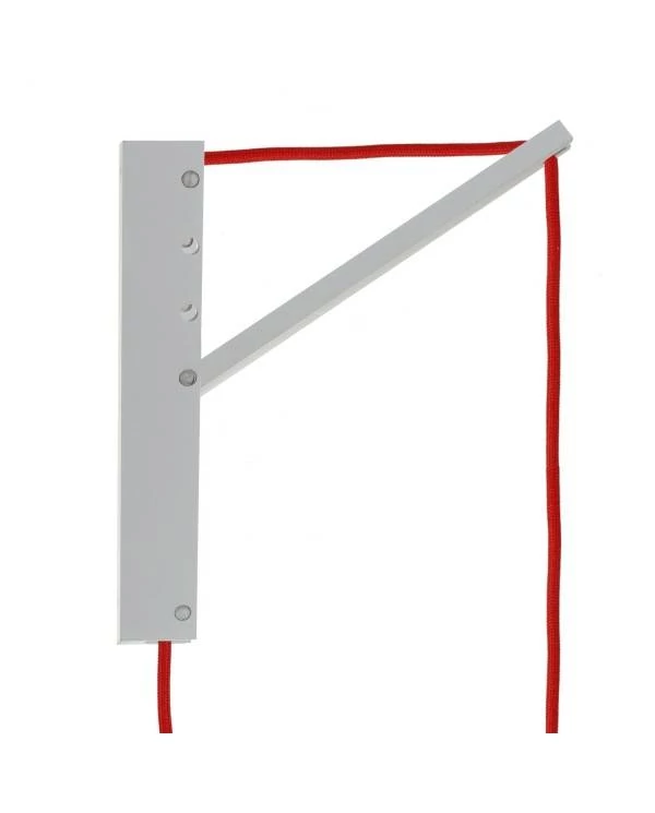 Pinocchio, soporte de pared orientable para lámparas