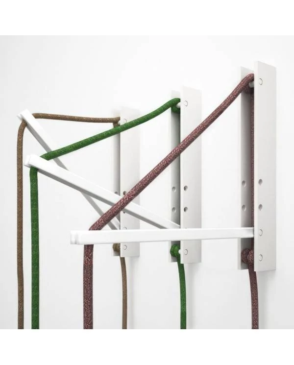Pinocchio, soporte de pared orientable para lámparas