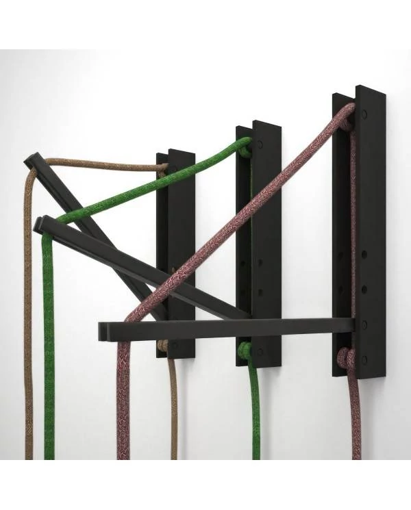 Pinocchio, soporte de pared orientable para lámparas