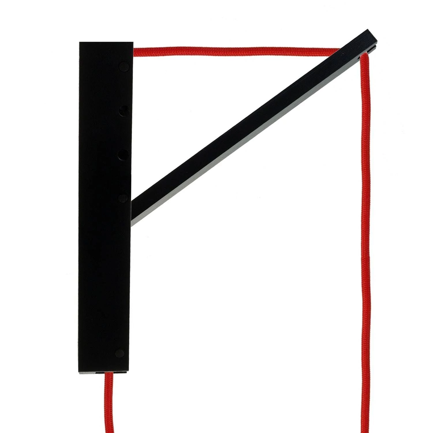 Pinocchio, soporte de pared orientable para lámparas