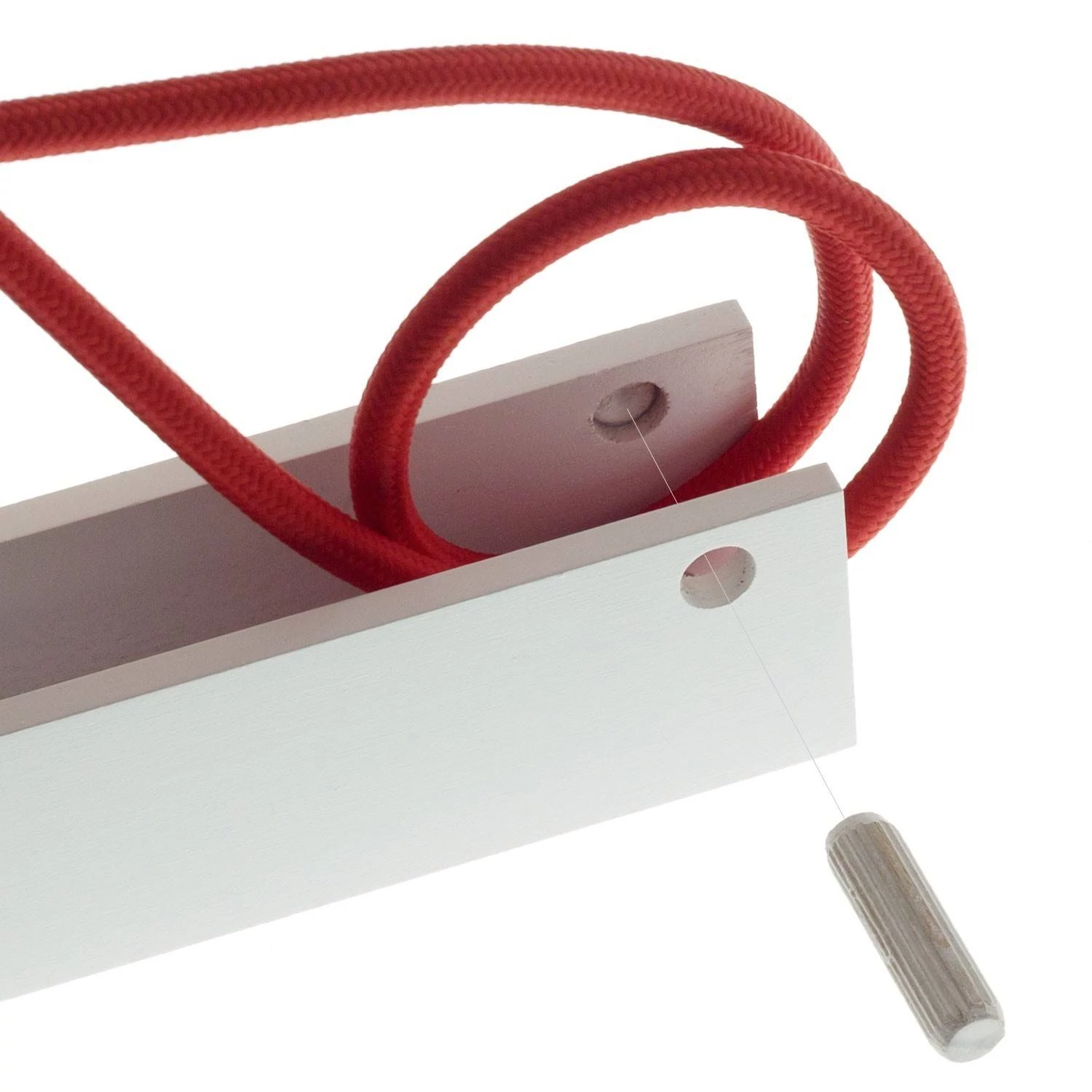 Pinocchio, soporte de pared orientable para lámparas