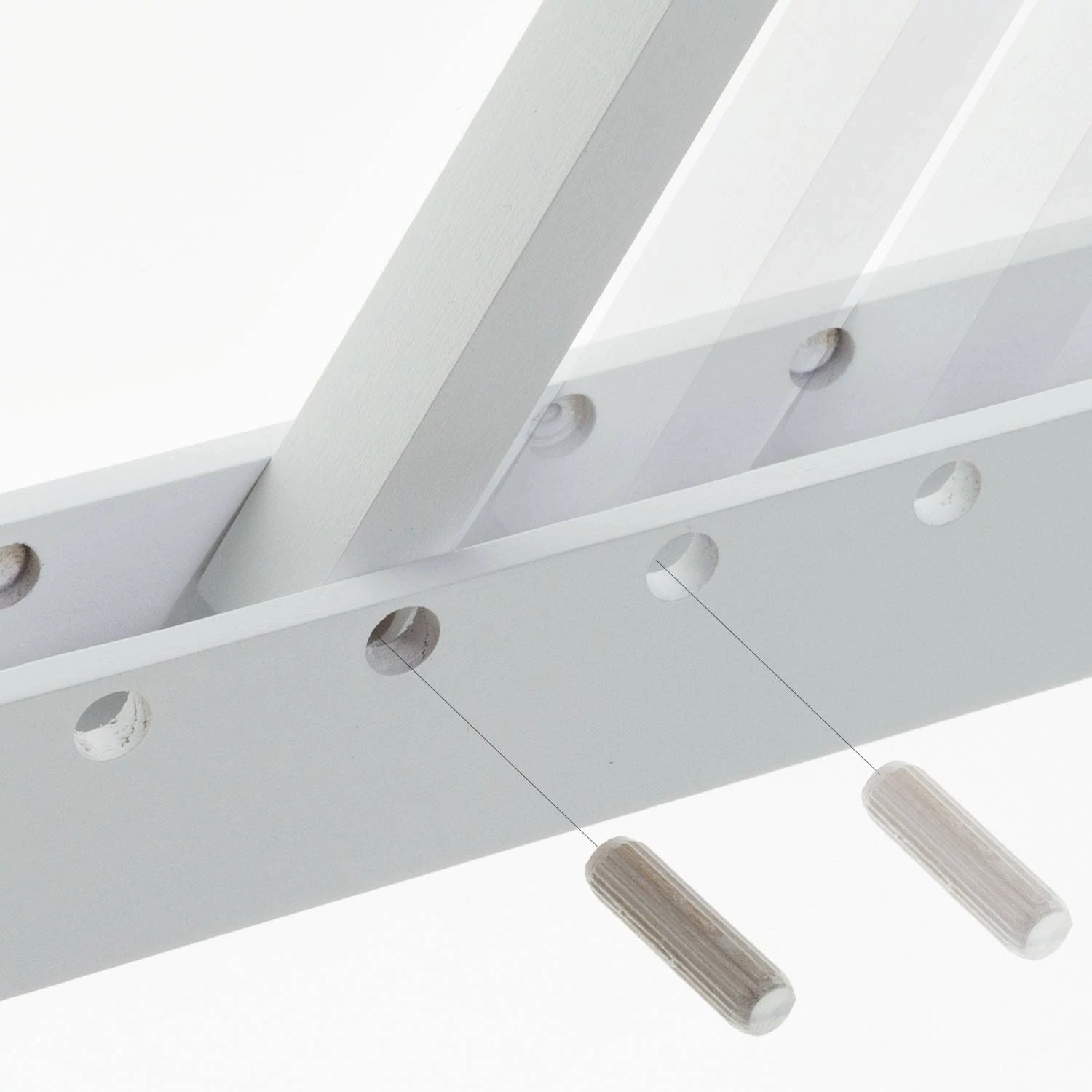 Pinocchio, soporte de pared orientable para lámparas