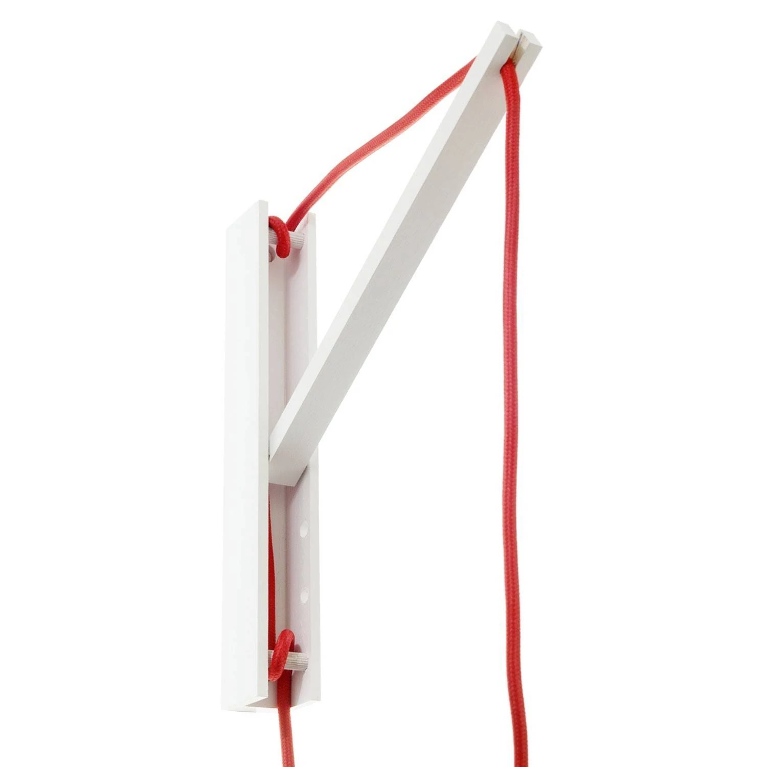 Pinocchio, soporte de pared orientable para lámparas