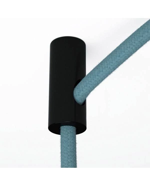Descentralizador, gancho de techo para cable eléctrico con tope