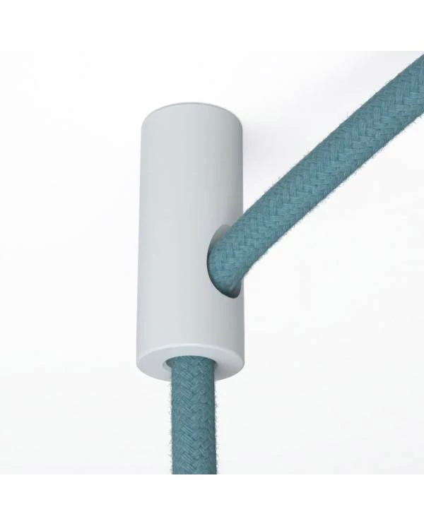 Descentralizador, gancho de techo para cable eléctrico con tope