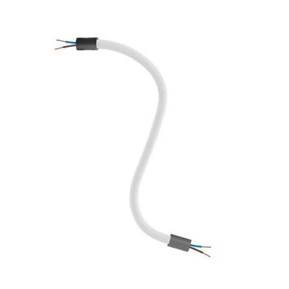 Manguera FLEX recubierta de tela RM02 Plata