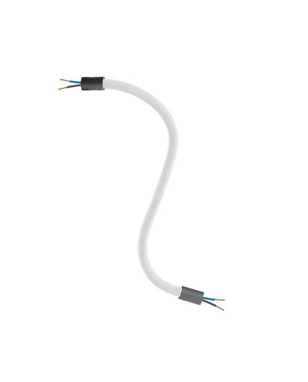 Manguera FLEX recubierta de tela RM02 Plata