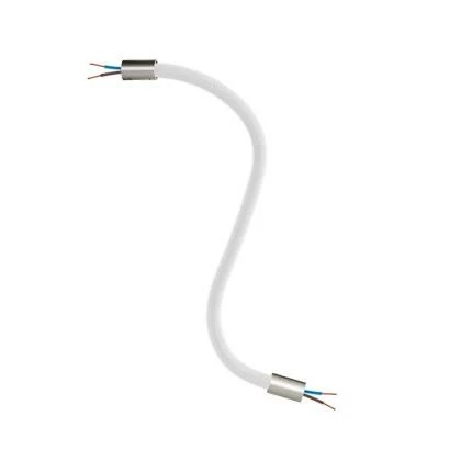 Manguera FLEX recubierta de tela RM02 Plata