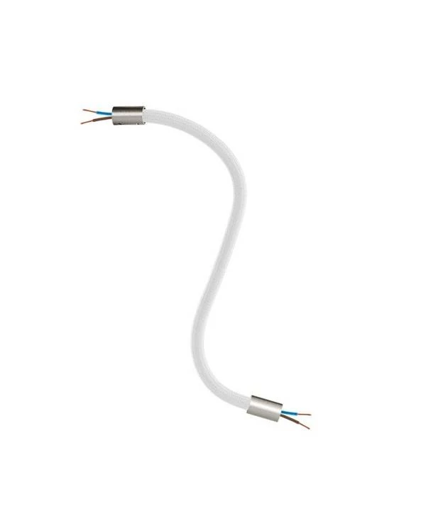 Manguera FLEX recubierta de tela RM02 Plata