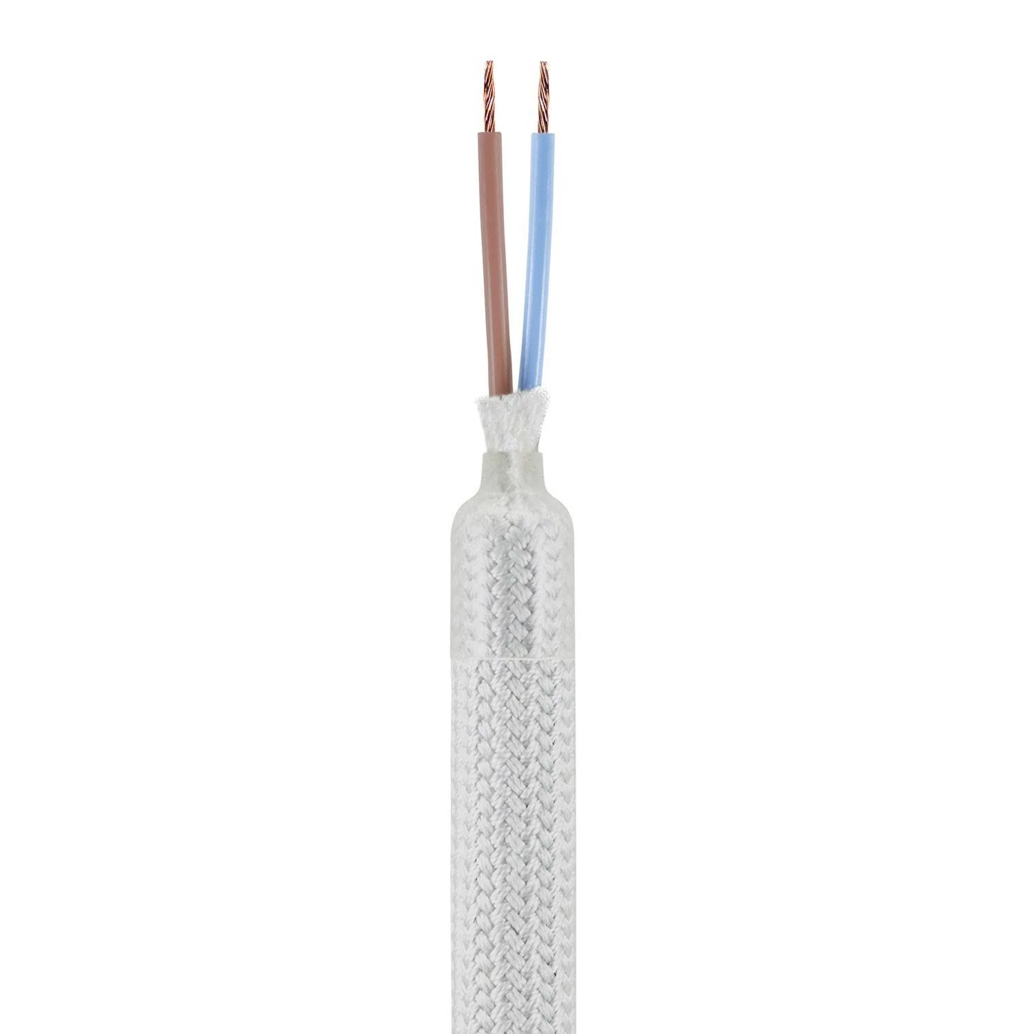 Manguera FLEX recubierta de tela RM02 Plata