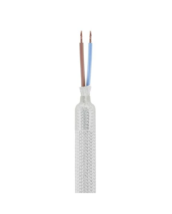 Manguera FLEX recubierta de tela RM02 Plata