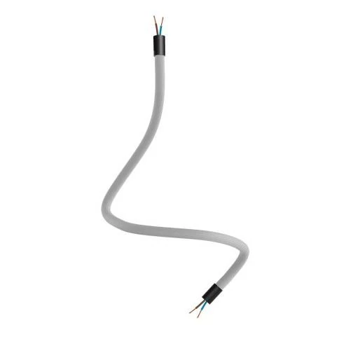 Manguera FLEX recubierta de tela RM02 Plata