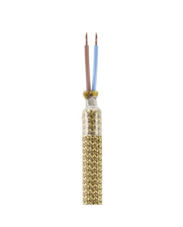 Manguera cubierta de tela FLEX RM73 Bronce