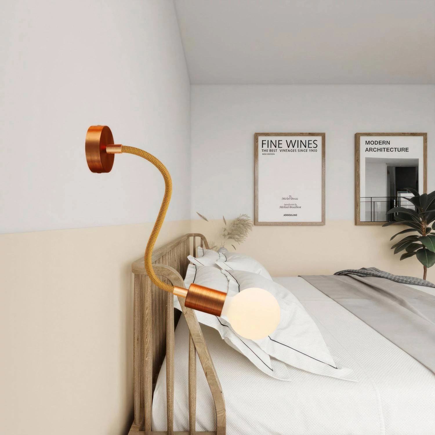 Manguera cubierta de tela FLEX RM73 Bronce