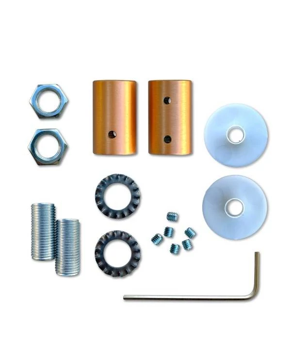Manguera cubierta de tela FLEX RM73 Bronce