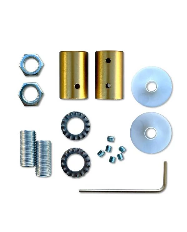 Manguera cubierta de tela FLEX RM73 Bronce