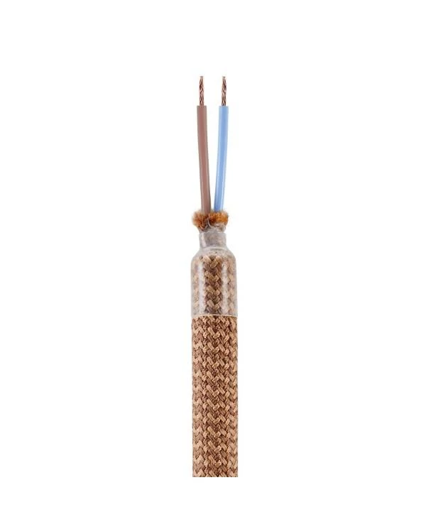 Manguera recubierta de tejido FLEX RM74 Cobre