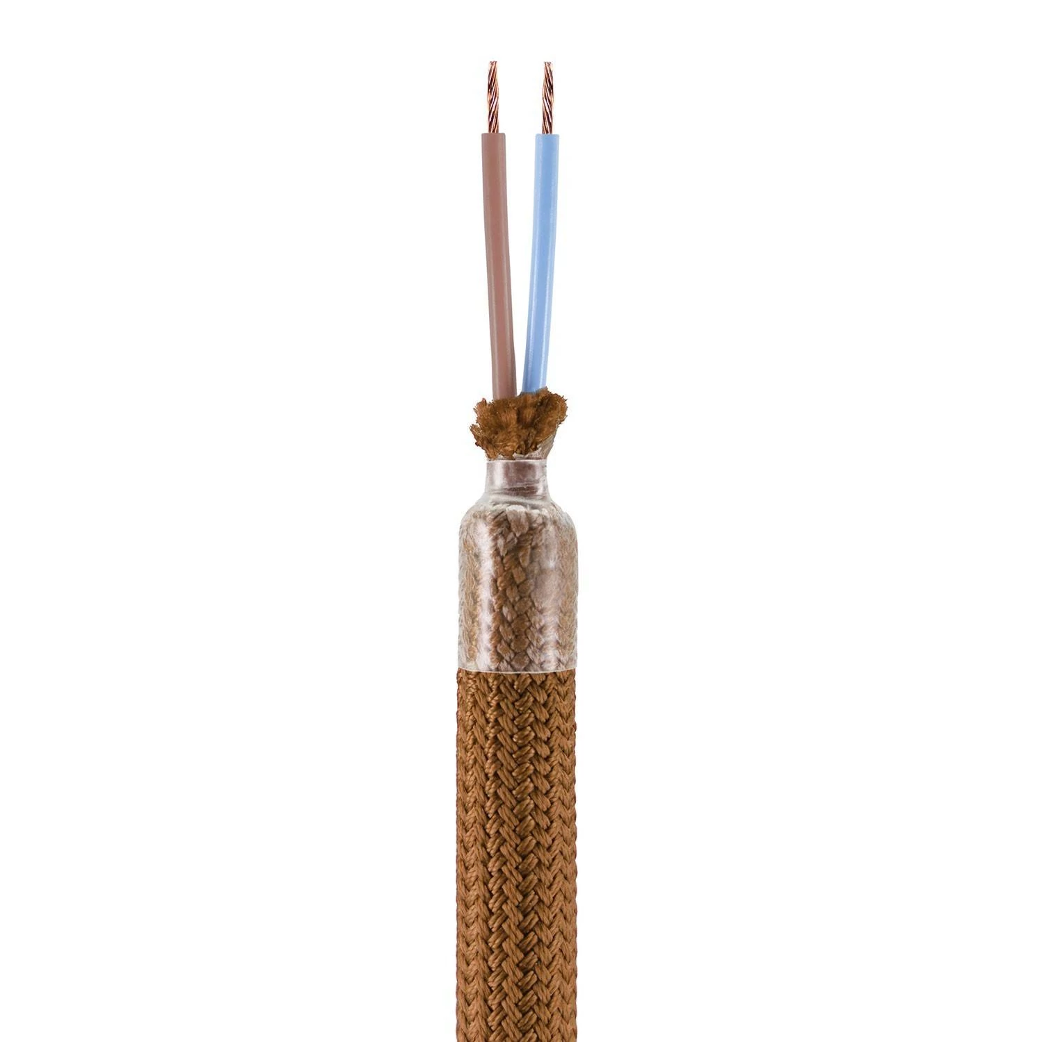 Manguera cubierta de tela FLEX RM13 Marrón