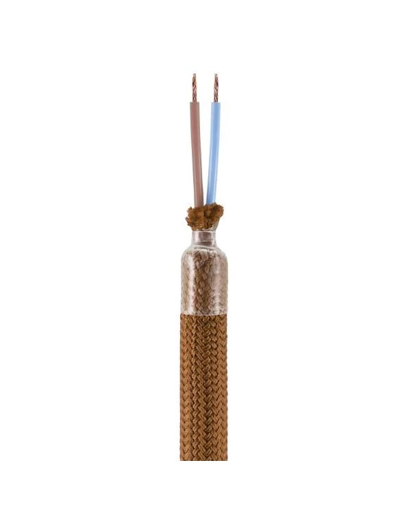 Manguera cubierta de tela FLEX RM13 Marrón