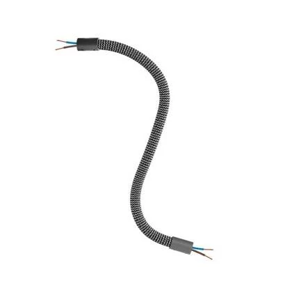Manguera cubierta de tela FLEX RZ30 Hierro Negro
