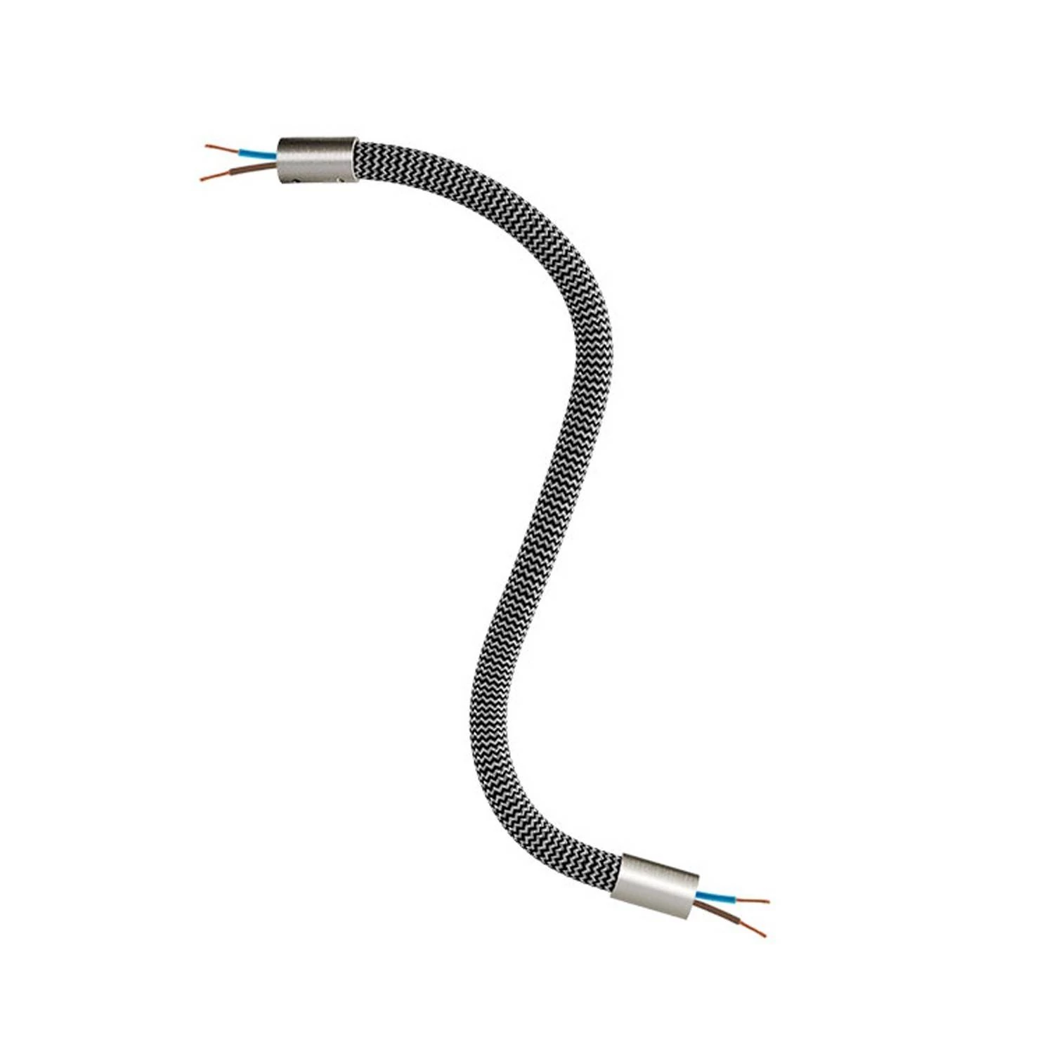 Manguera cubierta de tela FLEX RZ30 Hierro Negro