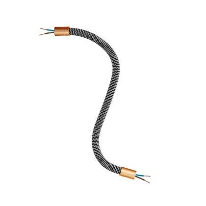 Manguera cubierta de tela FLEX RZ30 Hierro Negro