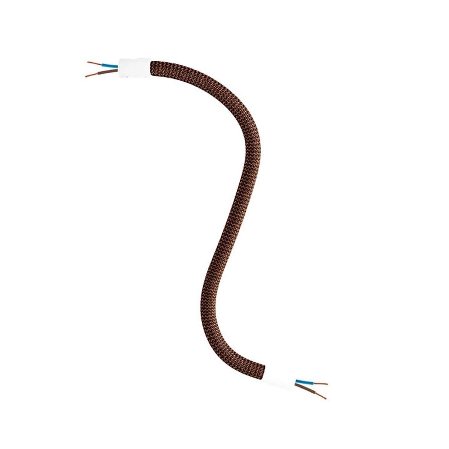 Manguera cubierta de tela FLEX RZ22 Black Whiskey