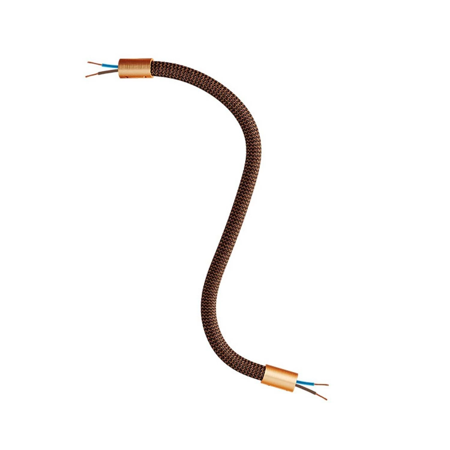Manguera cubierta de tela FLEX RZ22 Black Whiskey