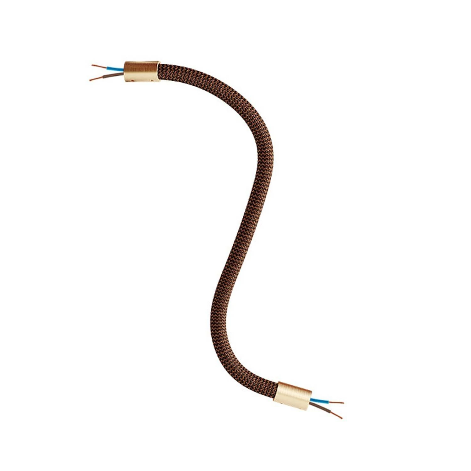 Manguera cubierta de tela FLEX RZ22 Black Whiskey