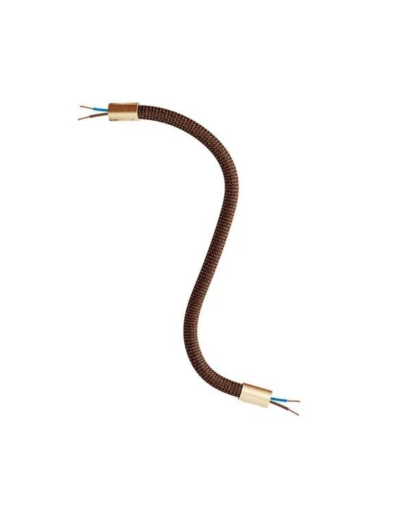 Manguera cubierta de tela FLEX RZ22 Black Whiskey