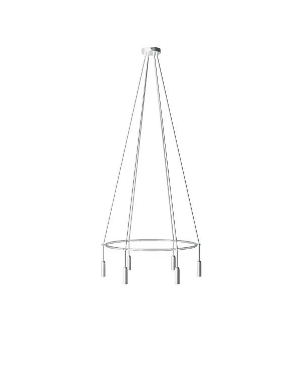 Cage P-light  Lámpara de Araña a 6 caídas