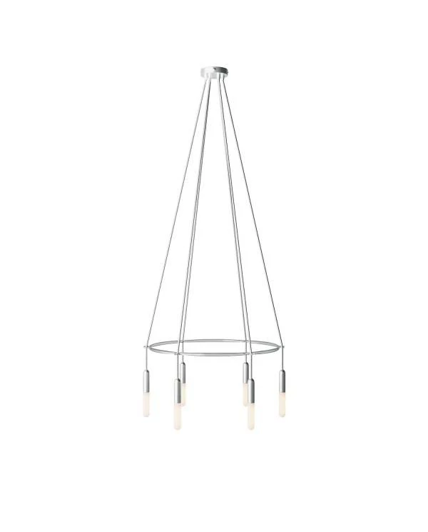 Cage P-light  Lámpara de Araña a 6 caídas