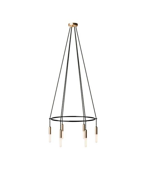 Cage P-light  Lámpara de Araña a 6 caídas