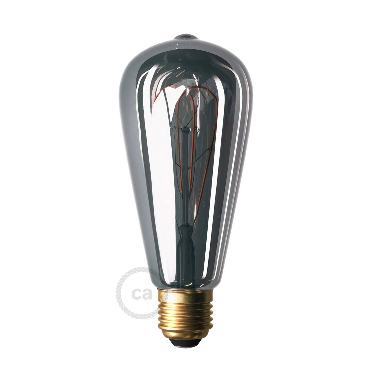 Cage Edison ST64 Lámpara de Araña a 6 caídas