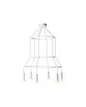 Lámpara de araña 3 Cage a 6 caídas P-Light Dash
