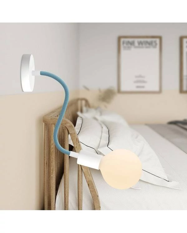 Creative Flex tubo flexible color petróleo para lámpara