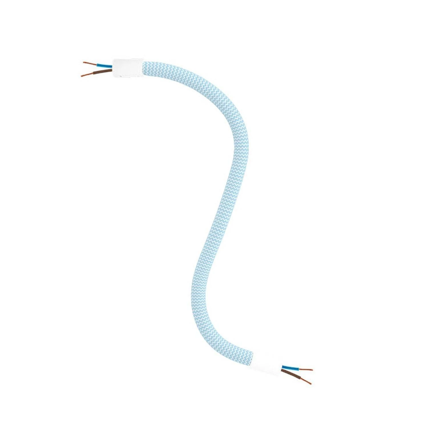 Creative Flex tubo flexible azul bebé para lámpara
