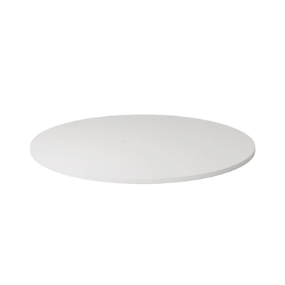 Base metálica redonda para lámpara de pie MAG-Y - Blanco mate