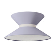 Paralume in tessuto Clessidra Teletta lilla - Made in Italy Arenal sabbia