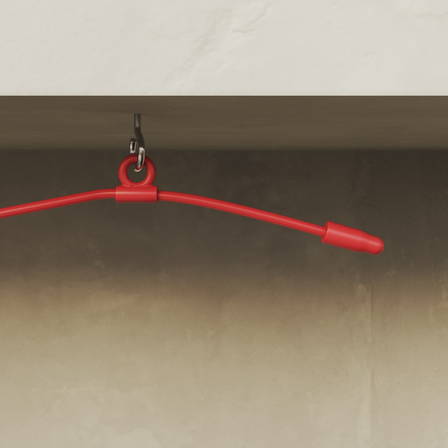 Catena luminosa 3 punti luce da esterno IP67 Rosso Stella Marina - Marina3 Cherry 70 cm