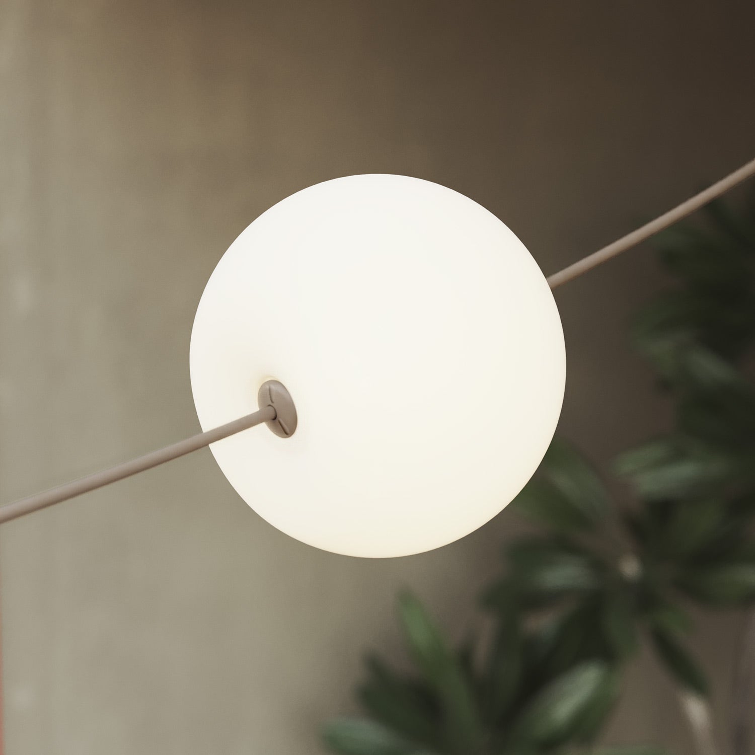 Catena luminosa 12 punti luce da esterno IP67 Desert Brown - Marina12 Cherry