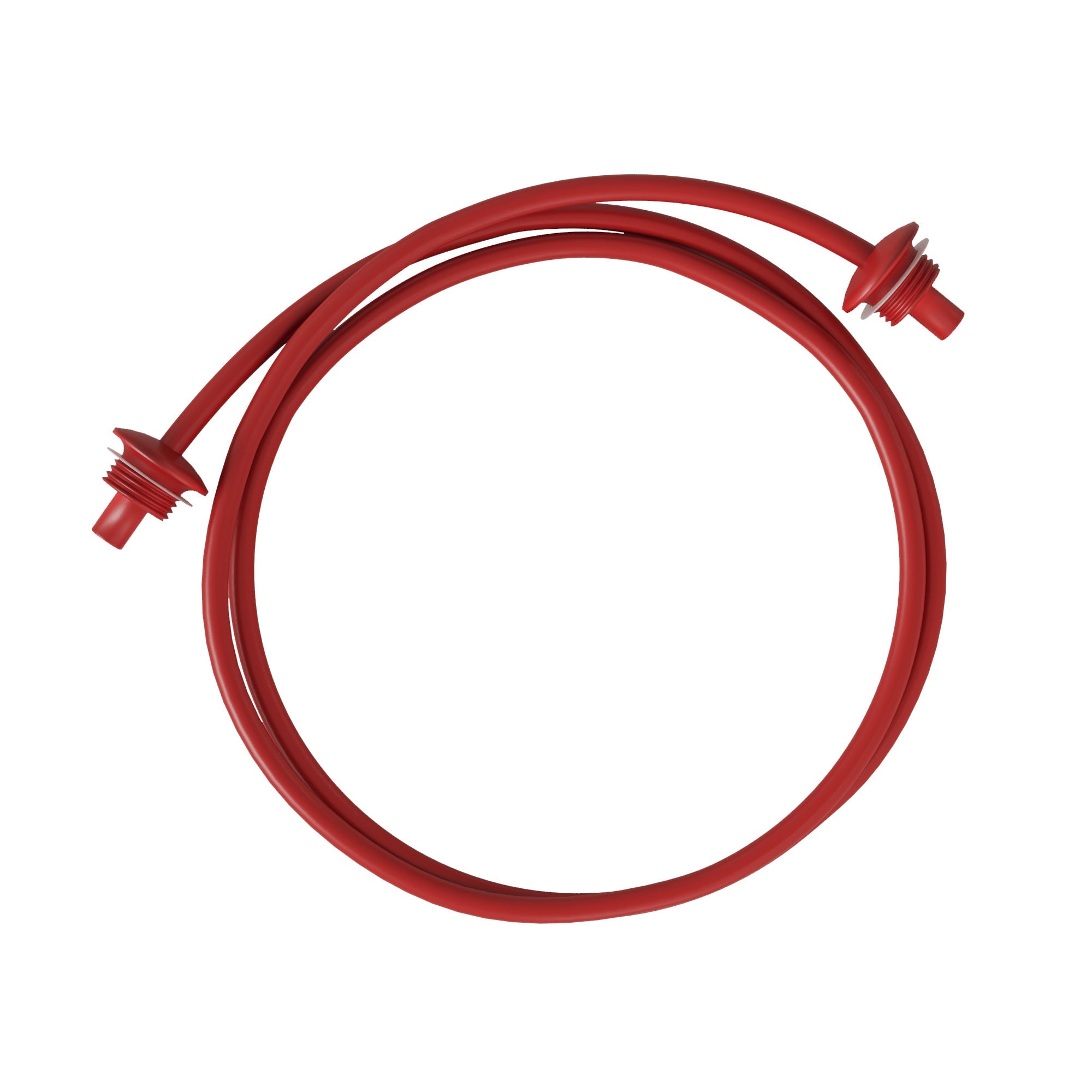 Cavo di connessione tra paralumi 70/140 cm (27 9/16" / 55 1/8") - Marina - Rosso stella marina - Creative Cables