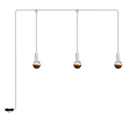 E-Snake Modulair Lampada da esterno IP65 portatile a 3 luci - Bianco