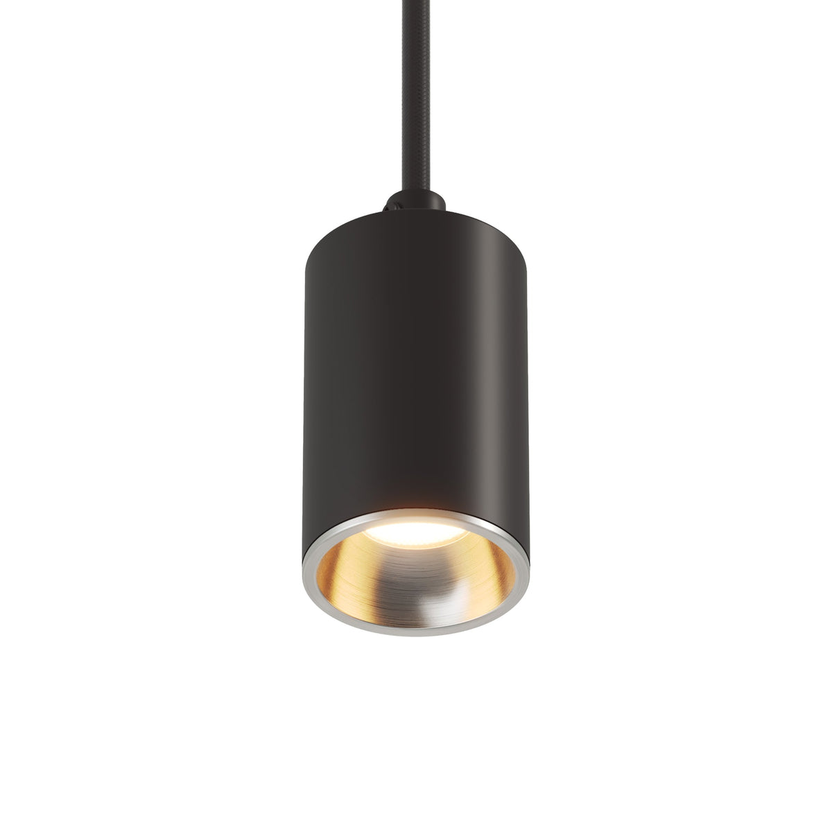 Faretto GU10 Spotlight LED Bispot - Nero / Titanio satinato - Creative Cables