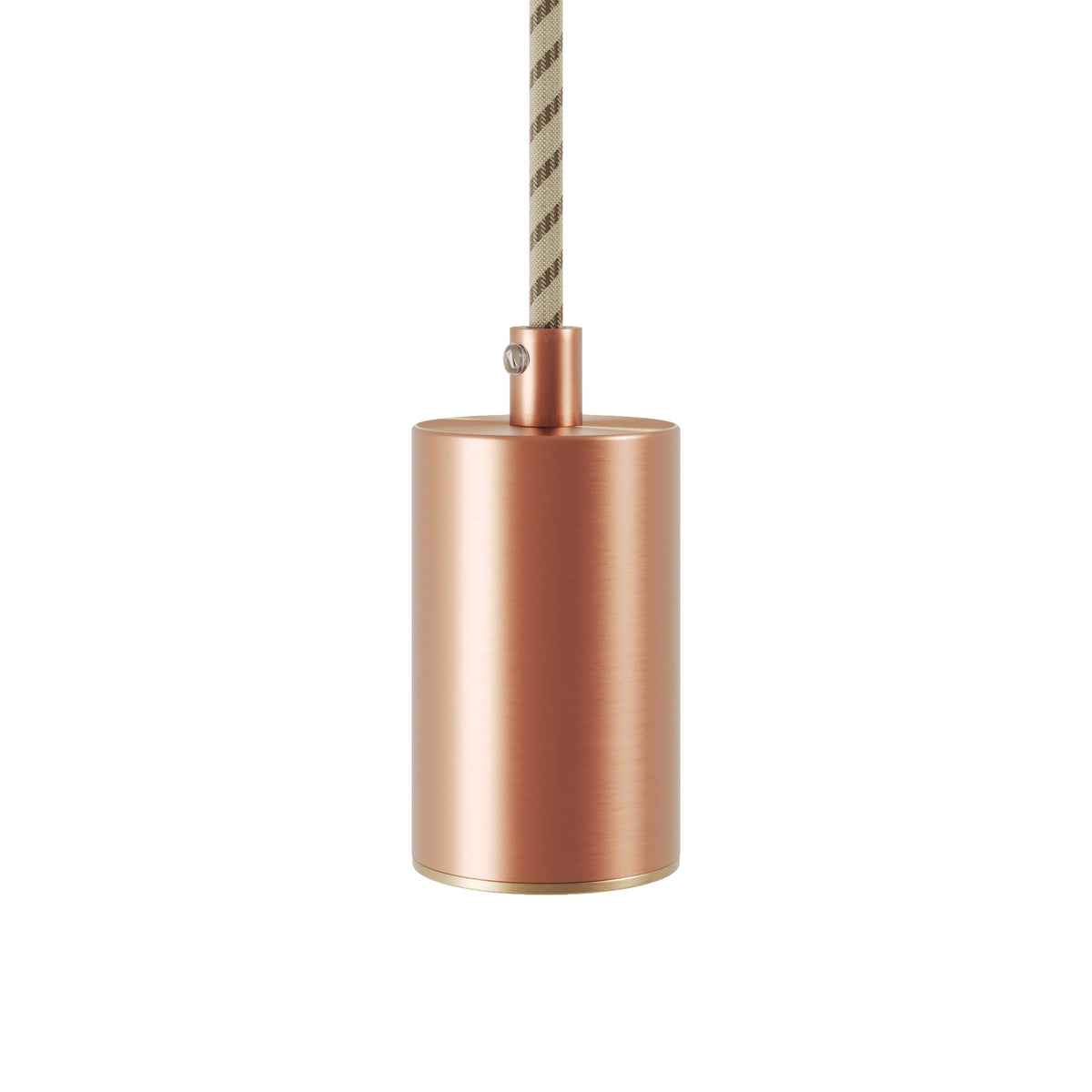 Faretto GU10 Spotlight LED Bispot - Rame satinato / Bronzo satinato - Creative Cables