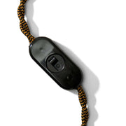 Interruttore Rompifilo Unipolare a cursore Nero - Design by Achille Castiglioni - Creative Cables