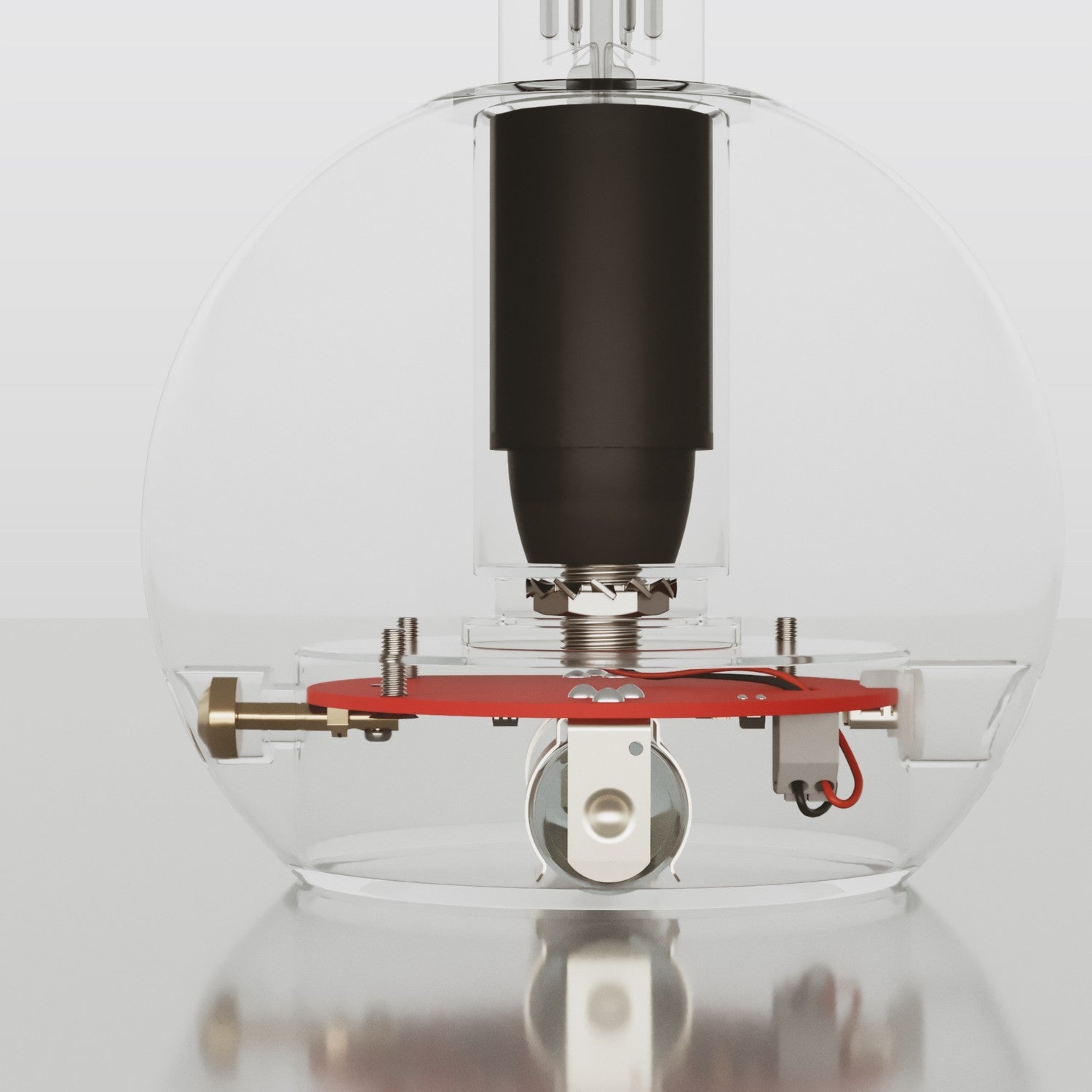 Kit elettronico per lampade a batteria 5V USB-C con portalampada E14 liscio - Nero