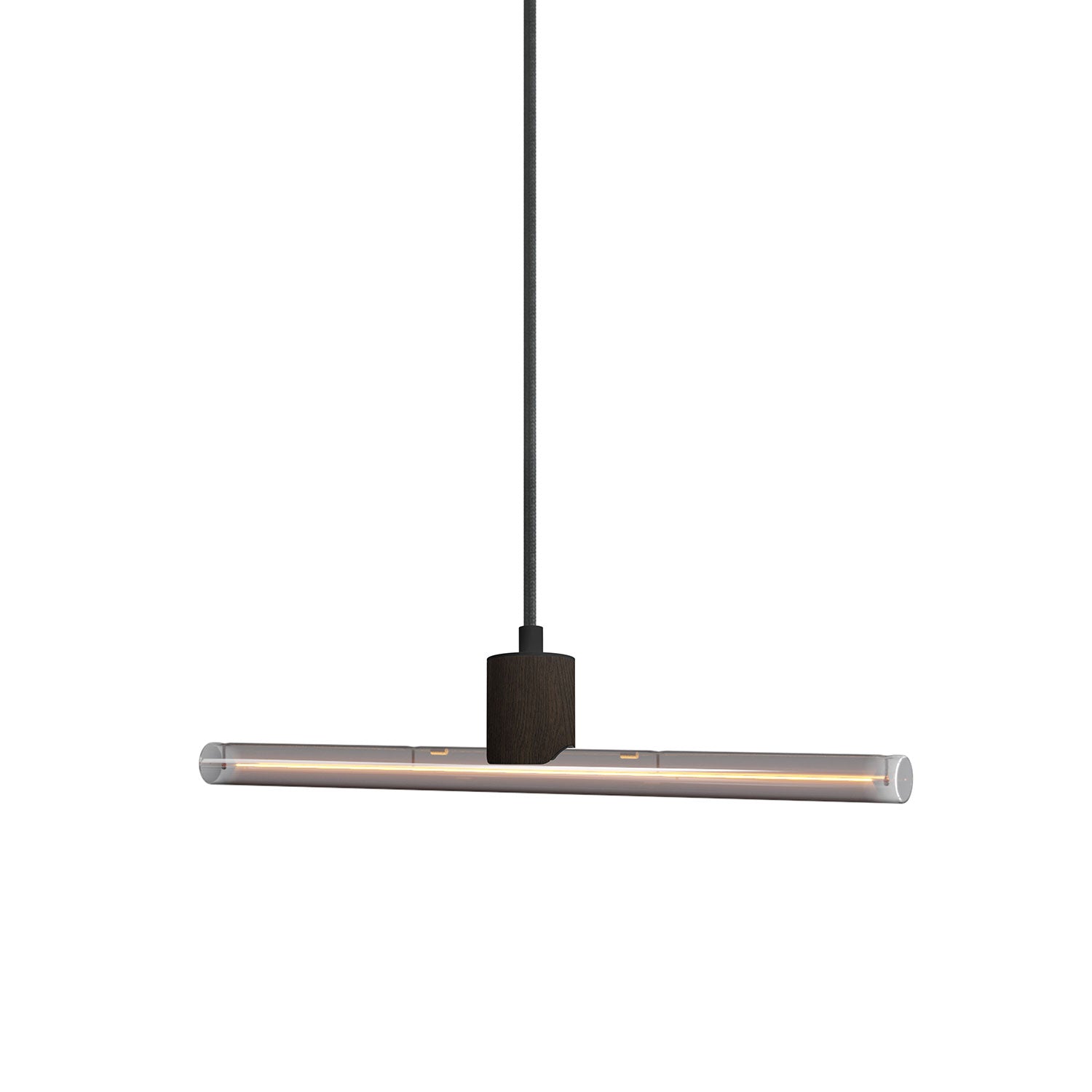 Kit portalampada esse14 per lampade a sospensione con attacco S14d - Effetto Wengé