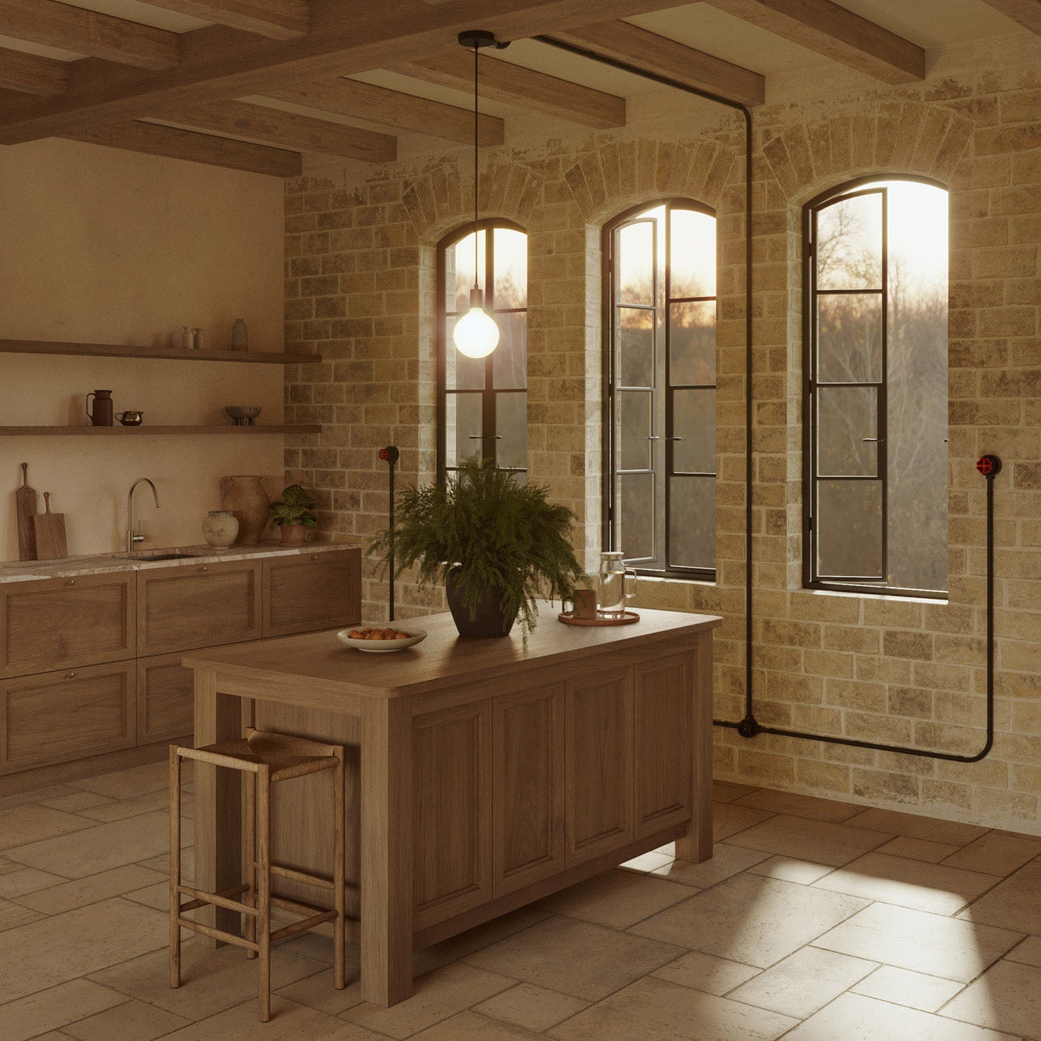 Kit presa bipasso italiana 10/16A da parete e base per Creative - Tubes in porcellana - Nero - Creative Cables